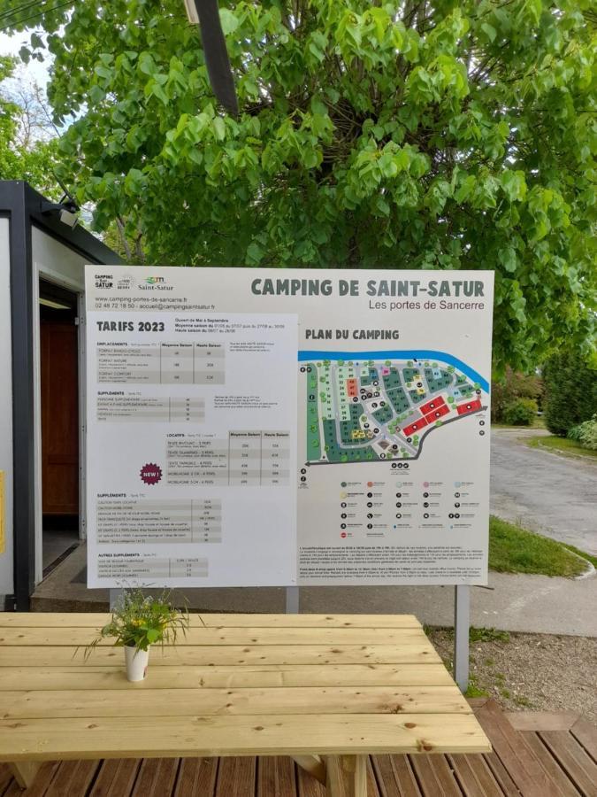 Camping Les Portes De Sancerre Saint-Satur Exterior foto
